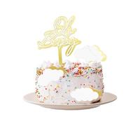 ALLY-MAGIC Oh Baby Cake Topper, decorazione per torte per bambini, in acrilico, decorazione per baby shower, decorazione per torta di compleanno, per ragazze e ragazzi E21-YDDGCJ