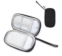 ALLY-MAGIC Y5XXDNSND Y5XXDNSND - Borsa organizer per accessori elettronici, organizer per cavi USB, schede SD, caricabatterie e hard disk (nero)