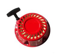 Allymoto Avviatore a corda per Einhell Ste, BT-PG 2000, 2500 - rosso, benzina, due tempi, avviamento per generatori di corrente