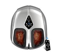 ALLYOUGER Massaggiatore Shiatsu per piedi con calore, vibrazioni, compressione dell'aria e impasto profondo, per fascite plantare, neuropatia, migliora il benessere del piede, regalo per donne e