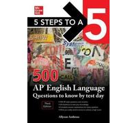 Allyson Ambrose 5 Steps to a 5: 500 AP English Language Questions to (Tascabile)