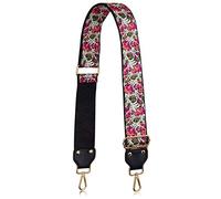 ALLZEDREAM - Cinghia di ricambio per borsa a mano o borsa a tracolla, 5,1 cm di larghezza, regolabile, in pizzo ricamato con paillettes, Spike E Buzz, M