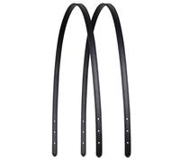 ALLZEDREAM - Tracolla di ricambio in microfibra per borsa a tracolla, confezione da 2, colore: nero, 1,2 cm