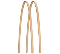 ALLZEDREAM - Tracolla in microfibra e pelle per borsa tote e borsa a mano, 2 pezzi, albicocca, 1,2 cm