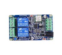 ALLZZY Scheda Interruttore relè WiFi 12V 10A 1/2/4 CH Ritardo Timer Controllo App EWeLink Wireless IoT Casa Intelligente Lavora con Alexa Google Home (Color : 2 Channel, Size : 12V)