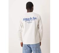 Alma De Ace - Sporting Goods - T-shirt a maniche lunghe bianco sporco 2XL