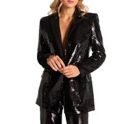 Alma en Pena Blazer con paillettes. I24CL712 Black, Nero , S
