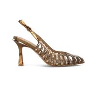 ALMA EN PENA - Décolleté a Punta in Rete - - Shoes - Donna - Giallo - 39 EU