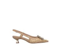 ALMA EN PENA - Mini Rafia Heeled - - Shoes - Donna - Beige - 38 EU