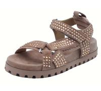 Alma en Pena V251703 Suede Old Pink Sandali per Donna in econabuk con applicazio