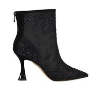 ALMA EN PENA - Zipper Bootie with Rhinestones - - Shoes - Donna - Nero - 39 EU