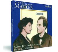 Alma & Gustav Mahler Lieder (Ritterbrusch, Kommerell) (CD) Album