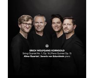 Alma Quartet, Severin von Eckardstein - Korngold: String Quartet No. 1, Op. 16; Piano Quintet Op. 15