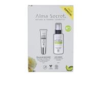 Alma Secret Confezione – Crema contorno occhi Avocado, Tè Verde e Caffeina + Siero Anti-età ECOCERT