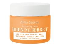 Alma Secret Morning Sorbet Brightening Cream | Crema viso illuminante con 10% tripla vitamina C avanzata e NAD+ | Unifica tono, macchie e bagliore | Tutti i tipi di pelle | 50 ml