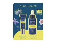Confezione da forziere per viso retinico multi-incapsulato + contorno occhi antirughe idratante notte tutti i tipi di pelle - siero rigenerante rigenerante illuminante vegano ECOCERT COSMOS naturale