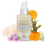 ALMA SECRET | Siero facciale antietà cellulare Recovery - Funzione barriera olio libero + collagene, acido ialuronico 4D, ectoina e fungo tremella - Vegano, ECOCERT COSMOS NATURALE - 50 ml