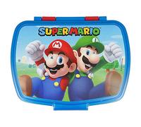 ALMACENESADAN 2728; ritorno a scuola Super Mario; sandwich rettangolare; prodotto senza BPA