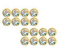 ALMACENESADAN, 4882, confezione festa Disney Frozen; composto da 16 piatti in cartone da 23 cm, ideale per feste e compleanni.