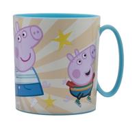 ALMACENESADAN, 5074 Tazza adatta al microonde, capacità 390 ml, prodotto riutilizzabile (Peppa kind)