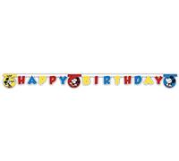 ALMACENESADAN, 5191 Confezione Festa Compleanno; Ghirlanda Happy Birthday; Licenza ()