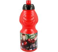 ALMACENESADAN 9990, Bottiglia Sport Avengers, 400 ml, Prodotti in plastica Riutilizzabili senza BPA