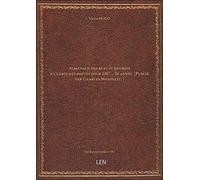Almanach des rues et des bois à l'usage des poètes pour 1867... 2e année. [Publié par Charles Monsel