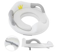 ALMAR Baby Adattatore WC - Sedile riduttore per WC per bambini, con manici e schienale, cuscino imbottito e design antiscivolo, universale