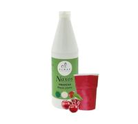 Almar - Sciroppo Superconcentrato per Granita, Gusto Amarena, Da Usare Con Base Granita Naxos, Pronto in Pochi Secondi, Ideale per Bar, Chioschi e Uso Domestico, Senza Conservanti, Bottiglia da 1kg