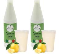 Almar - Sciroppo Superconcentrato per Granita, Gusto Limone, Da Usare Con Base Granita Naxos, Pronto in Pochi Secondi, Ideale per Bar, Chioschi e Uso Domestico, Senza Conservanti, Bottiglia da 1kg
