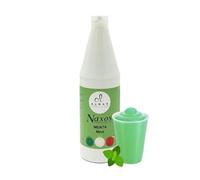 Almar - Sciroppo Superconcentrato per Granita, Gusto Menta, Da Usare Con Base Granita Naxos, Pronto in Pochi Secondi, Ideale per Bar, Chioschi e Uso Domestico, Senza Conservanti, Bottiglia da 1kg