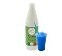 Almar - Sciroppo Superconcentrato per Granita, Gusto Tropical Blu, Usare Con Base Granita Naxos, Pronto in Pochi Secondi, Ideale per Bar, Chioschi e Uso Domestico, Senza Conservanti, Bottiglia da 1kg