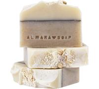 Almara Soap Natural Oatmeal Cake sapone fatto a mano per pelli sensibili 90 g