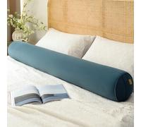 ALMASI Cuscino per il corpo per chi dorme sul fianco, cuscino per tutto il corpo con fodera, realizzato con materiale morbido e imbottito in poliestere per adulti(Gray E,120 * 20CM)