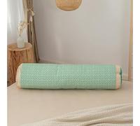 ALMASI Cuscino rotondo per il corpo, cuscino per tutto il corpo Cuscino morbido per il corpo per camera da letto, soggiorno(Green,120cm)