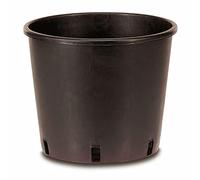 AlmaStore - Set 10 Vasi in Plastica 33x33 cm (25 LT) - Vasi forati per Piante, Fiori, Orto e Semina - Ideali per Giardinaggio Indoor ed Esterno - Plastica resistente