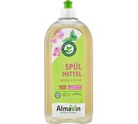 AlmaWin Detersivo per Piatti - Melissa e Rosa Selvatica - 1 L