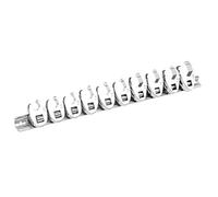 Almeigrity 10 pezzi 3/8 pollici tubo 'olio kit di chiavi esagonali teste chiave griglia benzina teste chiave tubo 'olio freno smontaggio e montaggio teste chiave a forchetta