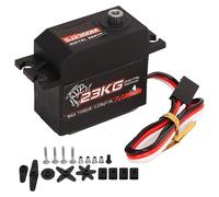 Almeigrity 23kg Servo RC Servo in plastica metallo impermeabile per modellini di aerei RC Navi macchinine Robot DC 4.8-6V