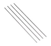 Almeigrity 4 Pezzi Albero Esagonale 5mm Acciaio Inossidabile Elevata Durezza Antiusura Antiscivolo Accessori per Albero di Trasmissione per Robot Intelligenti