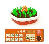 Almeigrity Gioco per la Raccolta delle Carote per Bambini Allenamento per la Memoria con Abbinamento Colori 24 Pezzi Ravanelli Che tirano Giocattolo educativo