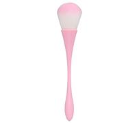 Almeigrity Nail Art Dust Cleaning Removal Brush Soft Fluffy Hair Makeup Brush for Blusher Loose Powder Pink