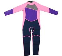 Almeigrity Neoprene One Piece Maniche lunghe Kid Girl Muta Muta da sub Mantieni caldo per lo snorkeling Surf M121 (M121 2 Dimensioni)