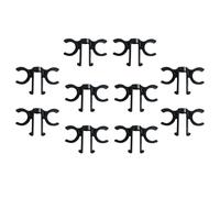 Almencla 10 Pezzi di Clip per Bastoncini Da Trekking per Arrampicata, Attività All'aperto E Zaino in Spalla