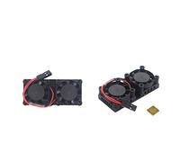 Almencla 2X Dissipatore per Ventola di Raffreddamento Kit di Raffreddamento per Doppia Ventola per 2B / B +, 7000