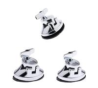 Almencla 3/6 Pezzi Accessorio per Percussioni con Supporto Universale per Tamburo in Lega di Zinco - 3pcs Argento