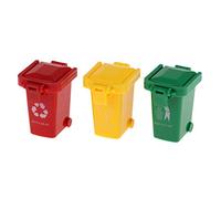 Almencla 3X Bambini Giocattolo per Bambini Veicoli a Bidoni della