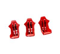 Almencla 3X Modello di Sedile per Auto da Garage in 1:64 Kit di Strumenti per Modelli Micro Sedile per Auto in Miniatura