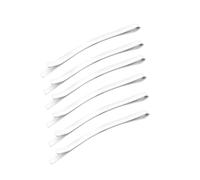 Almencla 6 Pezzi Fermagli per Capelli Mollette Capelli Clip Cap Cappelli Accessori Capelli Metallo Durevole per Donna Ragazza Adatti a Infermiere Lavoro, Bianco 6.3 cm