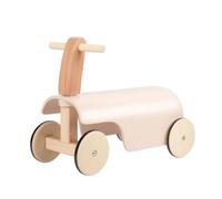 Almencla Bicicletta Senza Pedali per Bambini Giocattolo Legno Equilibrio Cavalcabile Forma Curva Compatta con Ruote Rotonde Adatta a Bambini Piccoli Attività Indoor Regalo